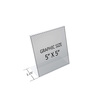 Azar Displays 5"W x 5"H Angled Sign Holder, PK10 112728